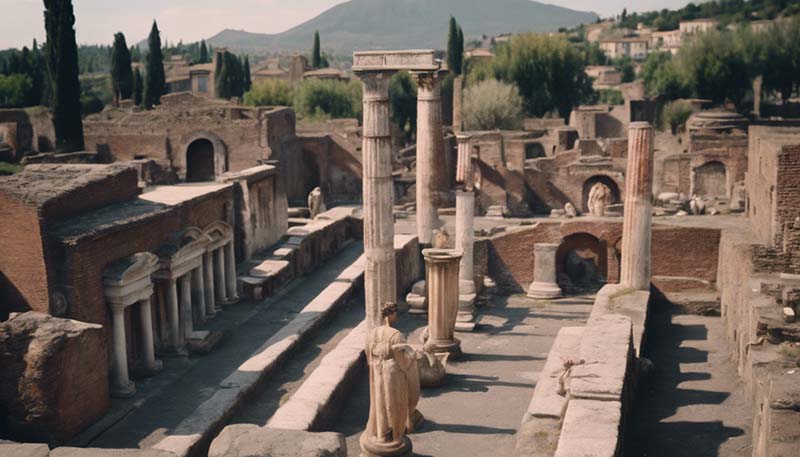 The Ancient City of Pompeii: A Snapshot of Roman Life